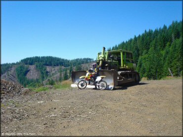 OHV at Diamond Mill OHV Area Trail