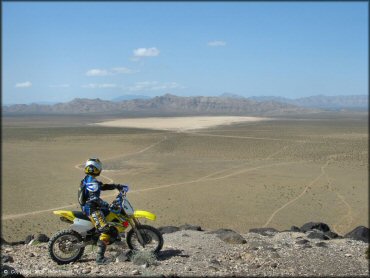 OHV at Jean Roach Dry Lake Bed Trail