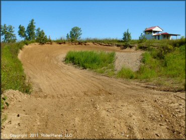 Example of terrain at Savannah MX Park Track