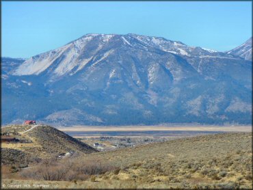 Scenic view at Washoe Valley Jumbo Grade OHV Area