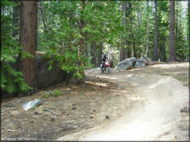 Honda CRF Motorcycle at Corral OHV Trail