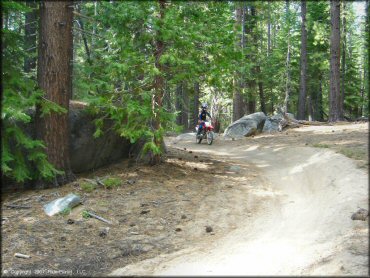 Honda CRF Dirtbike at Corral OHV Trail