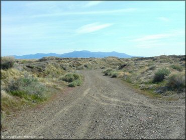 Example of terrain at Jungo Pits Trail