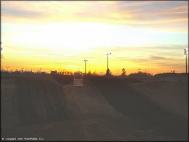 Motorcycle at Speedworld Motocross Park Track