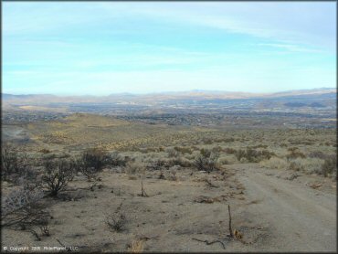 Scenic view of Galena MX Track OHV Area