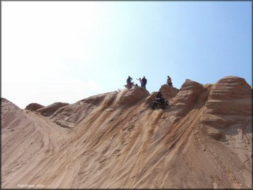 Four Wheeler at Sand Hill ATV OHV Area