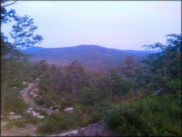 A trail at New Durham Valley ATV Club Trail