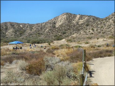 Scenic view of Quail Canyon Motocross Track