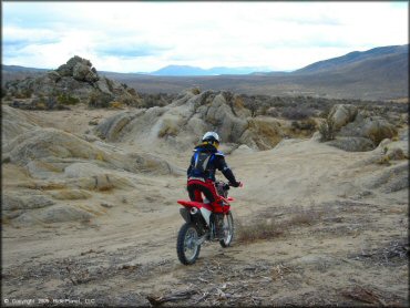 Honda CRF Trail Bike at Prison Hill Recreation Area Trail