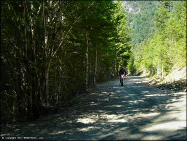 Honda CRF Dirt Bike at Rattlesnake Ridge Area Trail