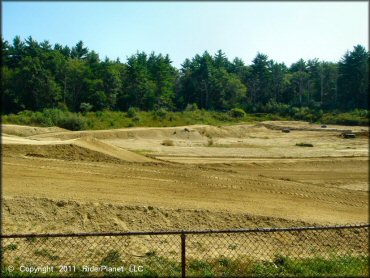 Example of terrain at Capeway Rovers Motocross Track