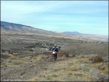 Honda CRF Motorcycle at Galena MX Track OHV Area