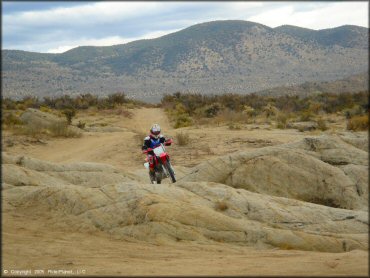 Honda CRF Dirt Bike at Prison Hill Recreation Area Trail