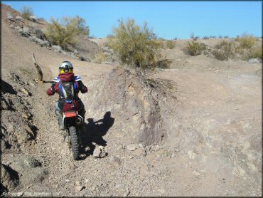 Honda CRF Motorcycle at Standard Wash Trail