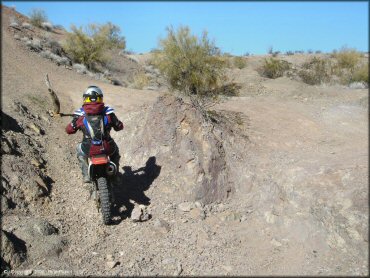 Honda CRF Dirt Bike at Standard Wash Trail