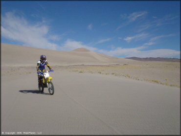 OHV at Tonopah Dunes Dune Area