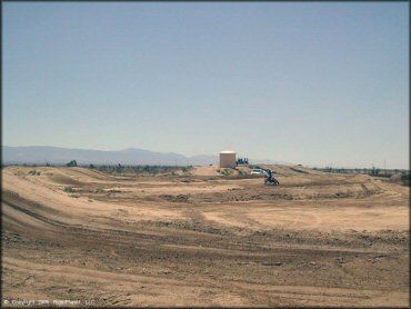 Dirtbike at Sunrise MX Park Track