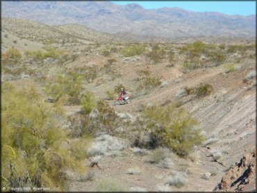Honda CRF Dirt Bike at Standard Wash Trail