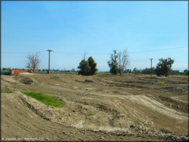 Some terrain at Hanford Fairgrounds Track