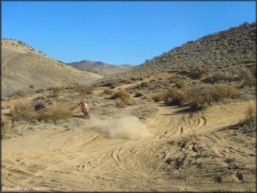 KTM Dirtbike at Washoe Valley Jumbo Grade OHV Area