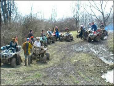 OHV at Hopedale Sportsman's Club ATV Rally Trail