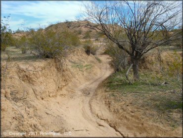 Example of terrain at Grinding Stone MX Track