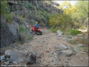 OHV at Log Corral Canyon Trail