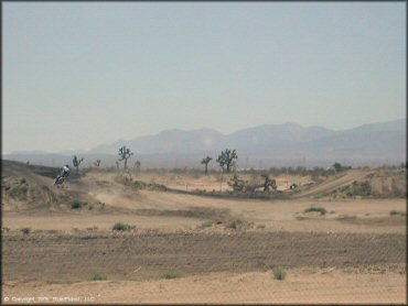 Dirt Bike at Sunrise MX Park Track