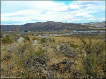 Scenic view at Sunridge Track OHV Area