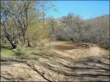 Example of terrain at Charouleau Gap Trail