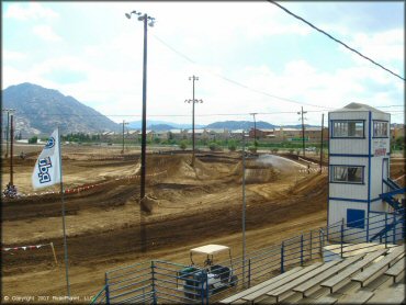 Terrain example at State Fair MX Track