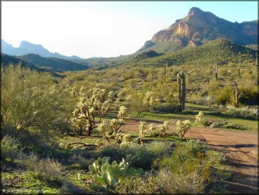 OHV at Bulldog Canyon OHV Area Trail