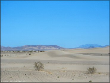 Scenery at Dumont Dunes OHV Area
