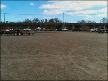 RV Trailer Staging Area and Camping at Bonnet Carre Spillway OHV Area