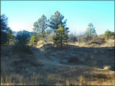 Honda CRF Dirt Bike at Lake Arrowhead Trail