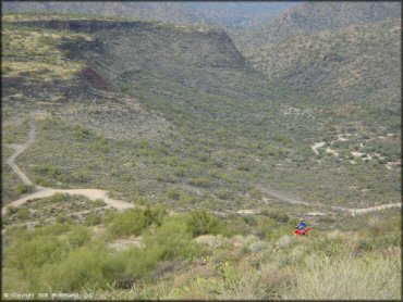 OHV at Four Peaks Trail