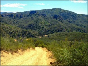 Some terrain at Rock Front OHV Area Trail