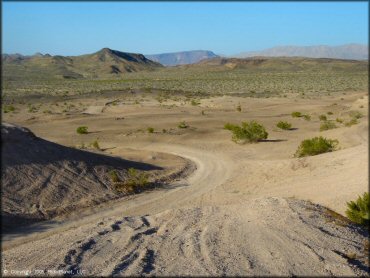 Terrain example at Boulder Hills OHV Area