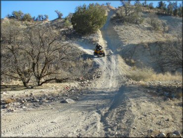 OHV at Hayfield Draw OHV Area Trail