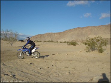 Yamaha YZ Dirt Bike at Ocotillo Wells SVRA Trail