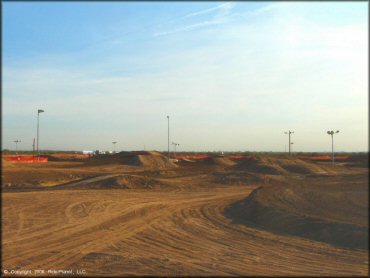 Example of terrain at ET Motopark Track