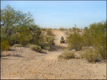 OHV at Desert Wells Multiuse Area Trail