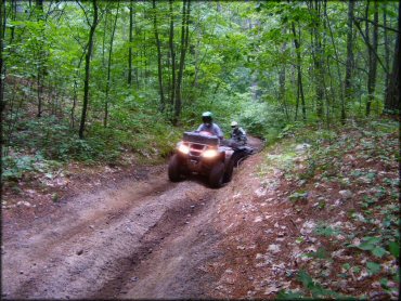 OHV at Spider Lake OHV Area Trail