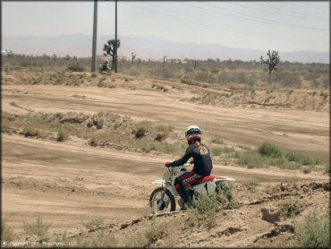 Dirt Bike at Sunrise MX Park Track