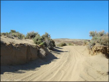 Terrain example at Mullen Creek Trail
