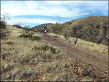 Honda CRF Off-Road Bike at Santa Rita OHV Routes Trail