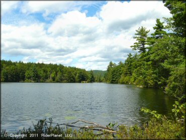 Scenic view of Pisgah State Park Trail