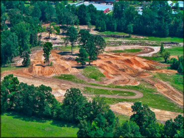 A trail at Veterans Motocross Park Track