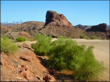 Scenic view at Copper Basin Dunes OHV Area