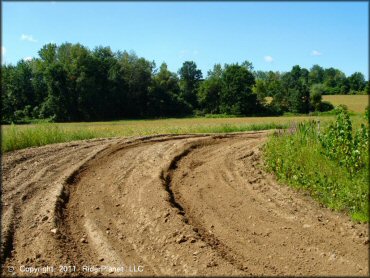 Terrain example at Savannah MX Park Track